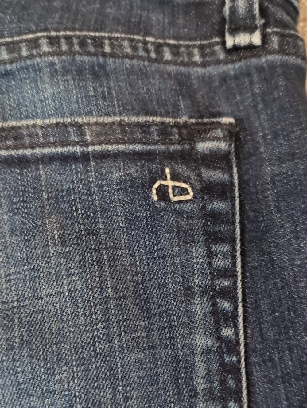 Rag & Bone Men's Slim Jeans Fit 2 Clean Vintage - Picture 6 of 7